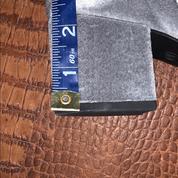 Sam Edelman Circus Gray Velvet Boots Size 10 - Picture 7 of 7